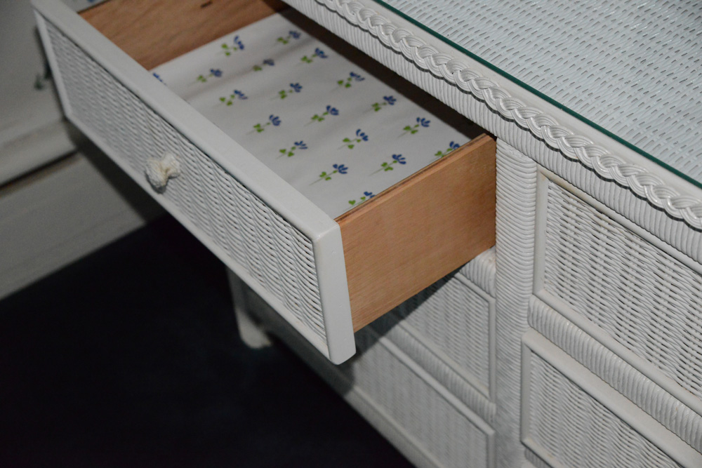 Wicker Dresser
