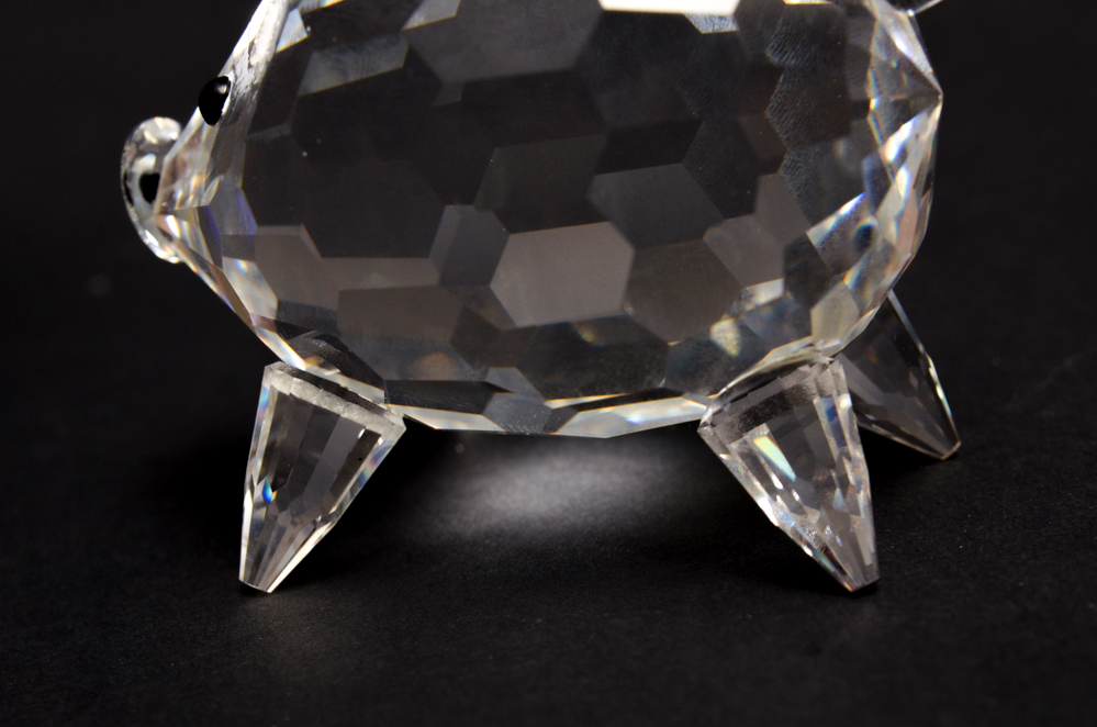 Swarovski Pig Crystal Figurine #10031