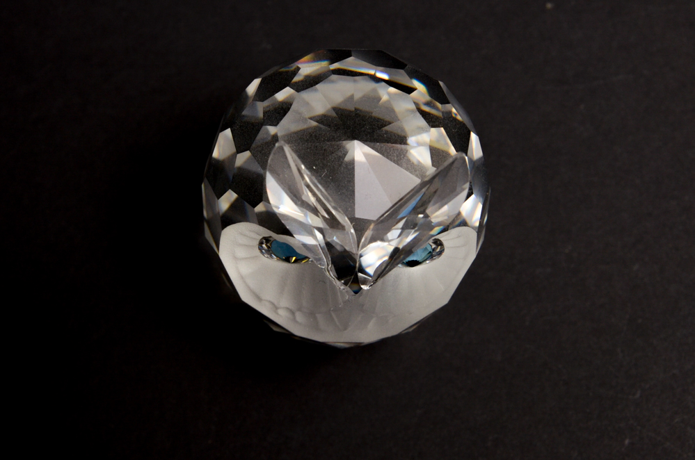 Swarovski Large Owl Crystal Figurine #010022