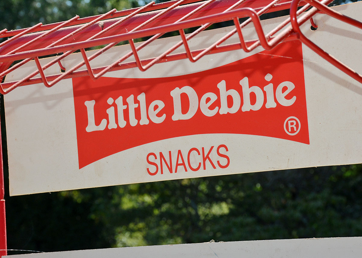 "Little Debbie" Snack Cake Display Rack