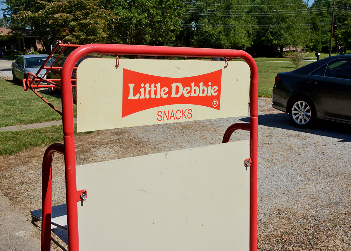 "Little Debbie" Snack Cake Display Rack