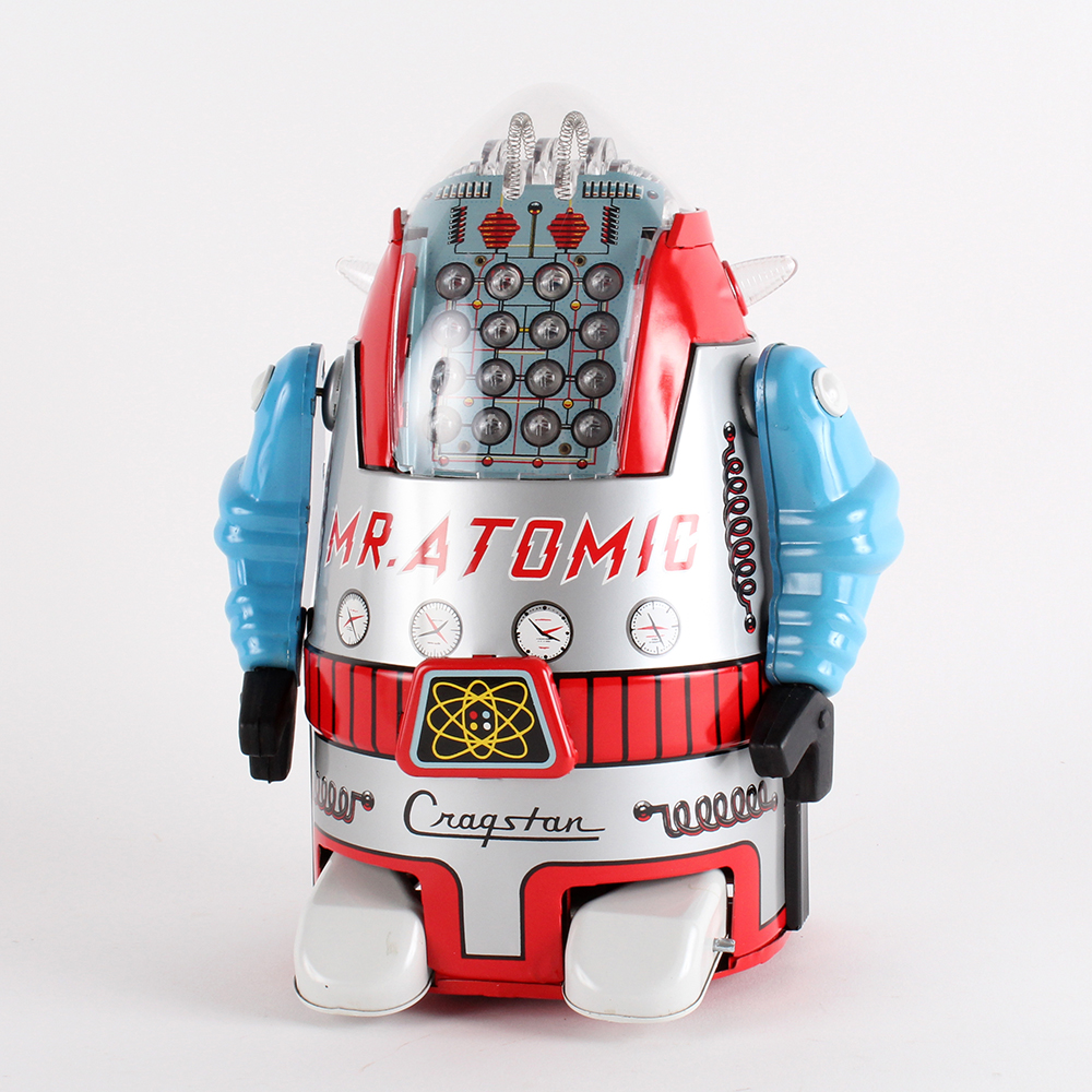 Limited Reproduction of Cragstan Mr. Atomic Tin Toy Robot