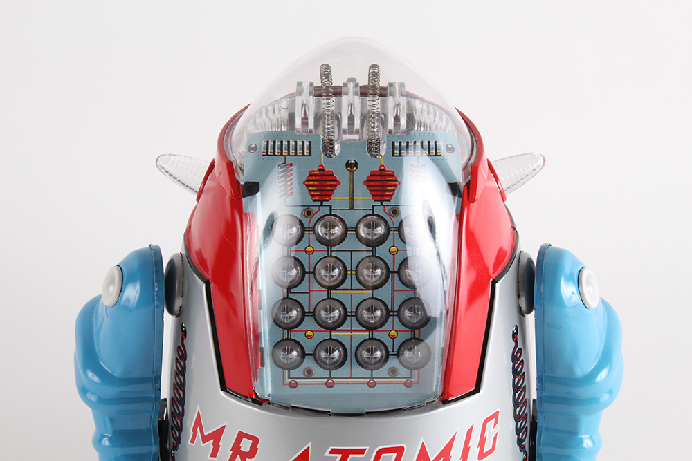 Limited Reproduction of Cragstan Mr. Atomic Tin Toy Robot