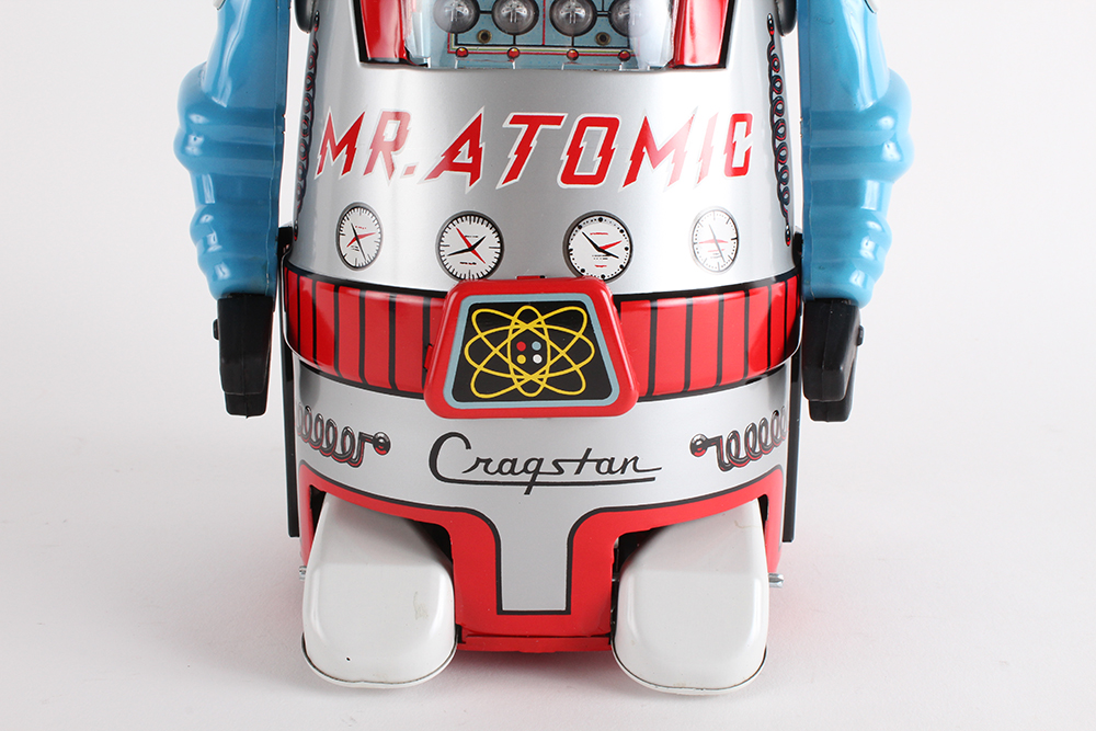 Limited Reproduction of Cragstan Mr. Atomic Tin Toy Robot