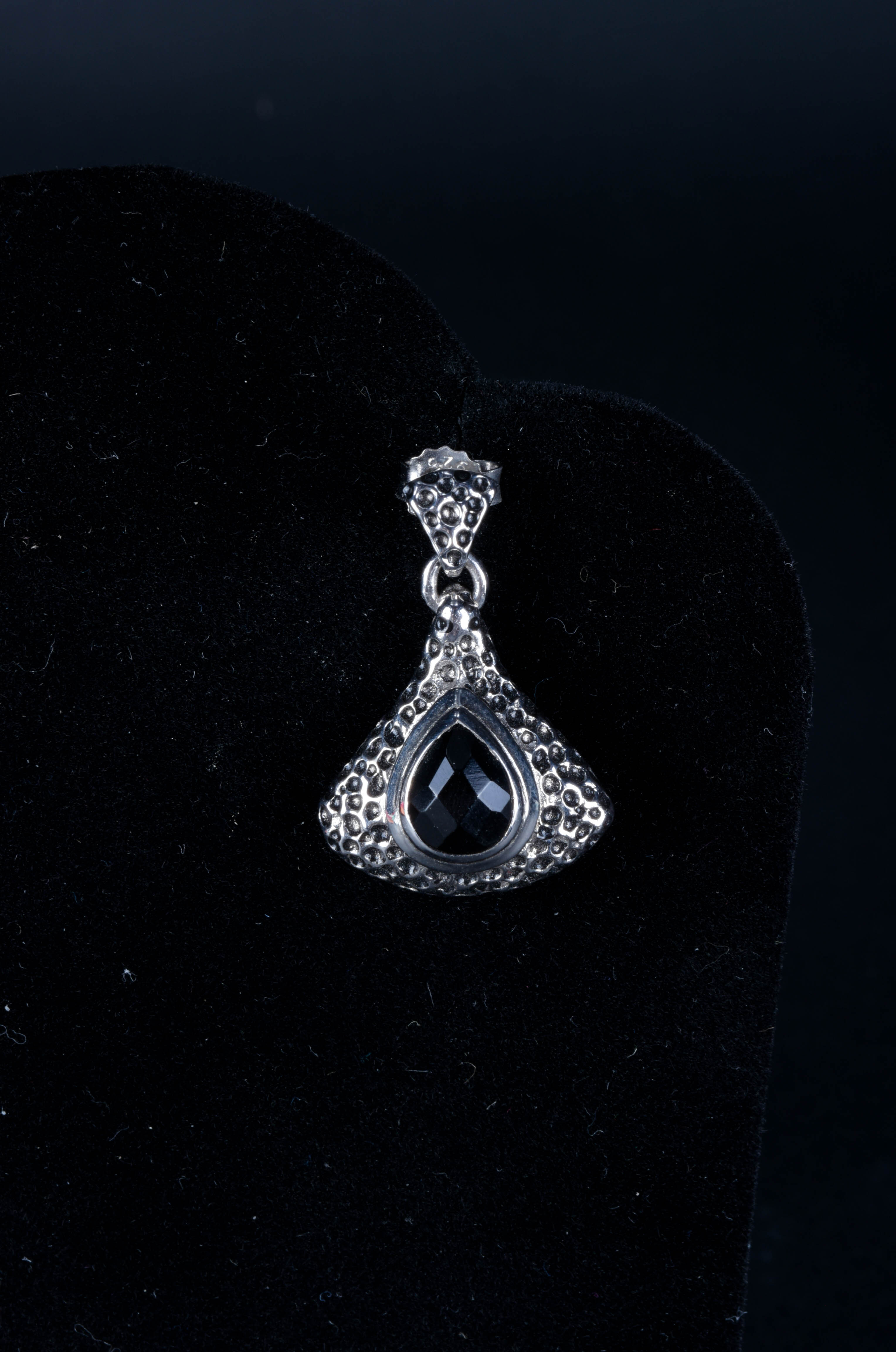 Sara Botello Sterling Silver Necklace and Earring Set