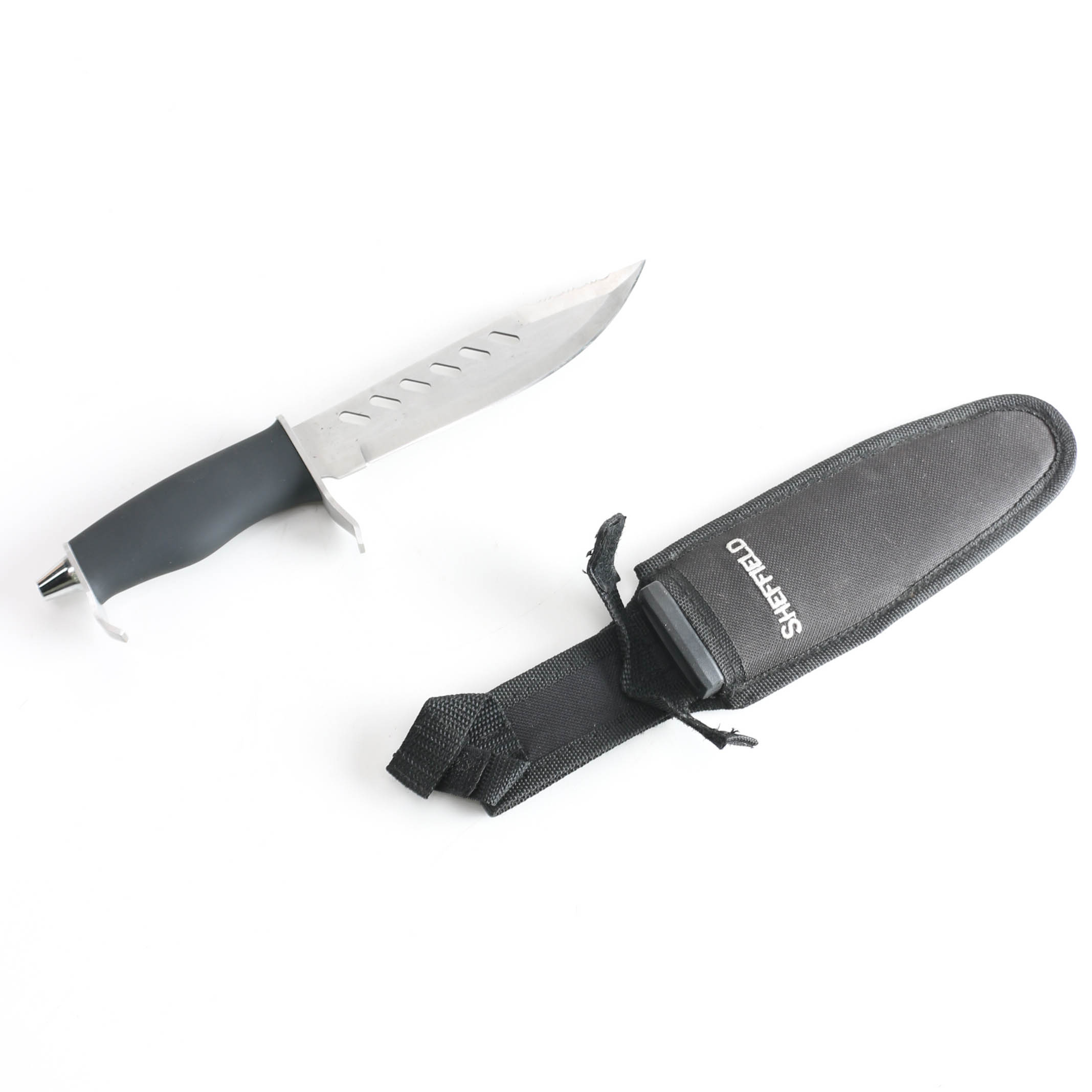 Sheffield "Rogue" 7" Knife and Sheathe.