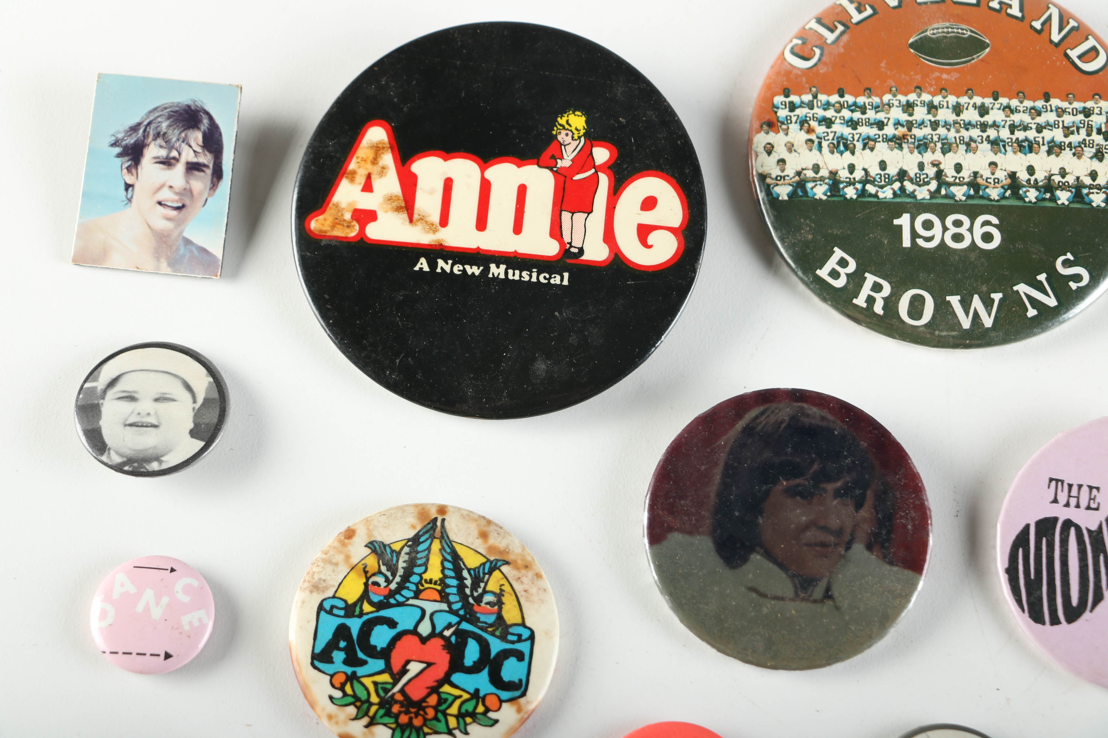Collection of Pop Culture Pin Backs