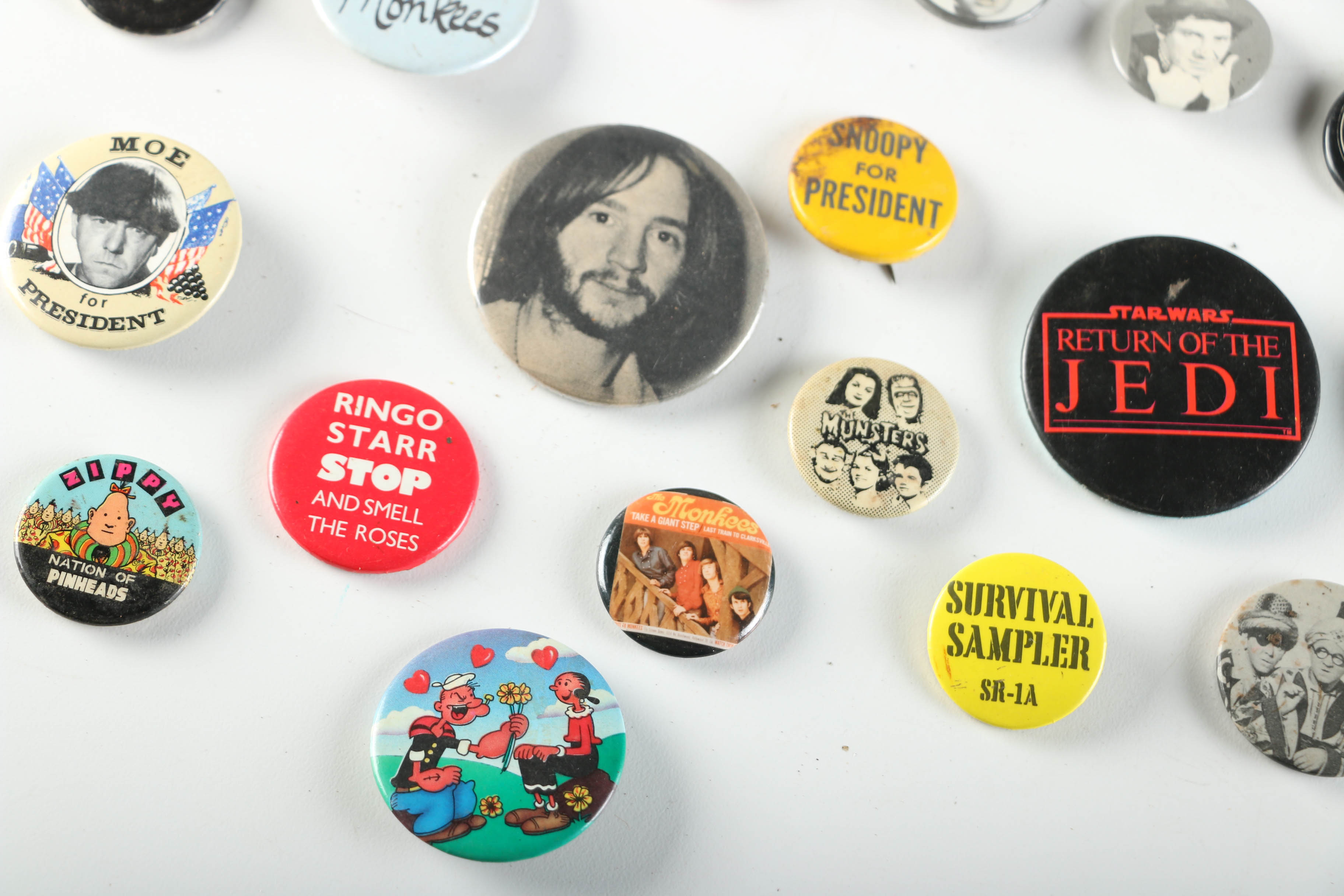Collection of Pop Culture Pin Backs