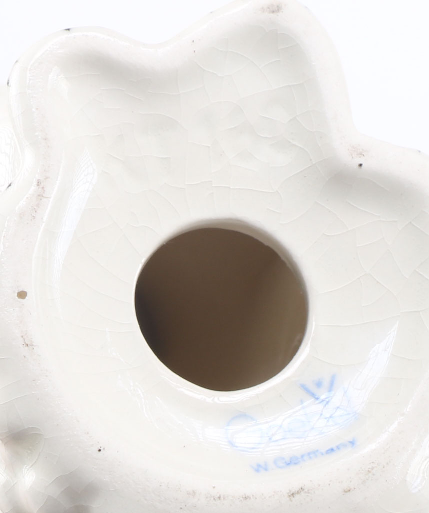 Vintage Goebel White Poodle and Mitzi Cat Figurines