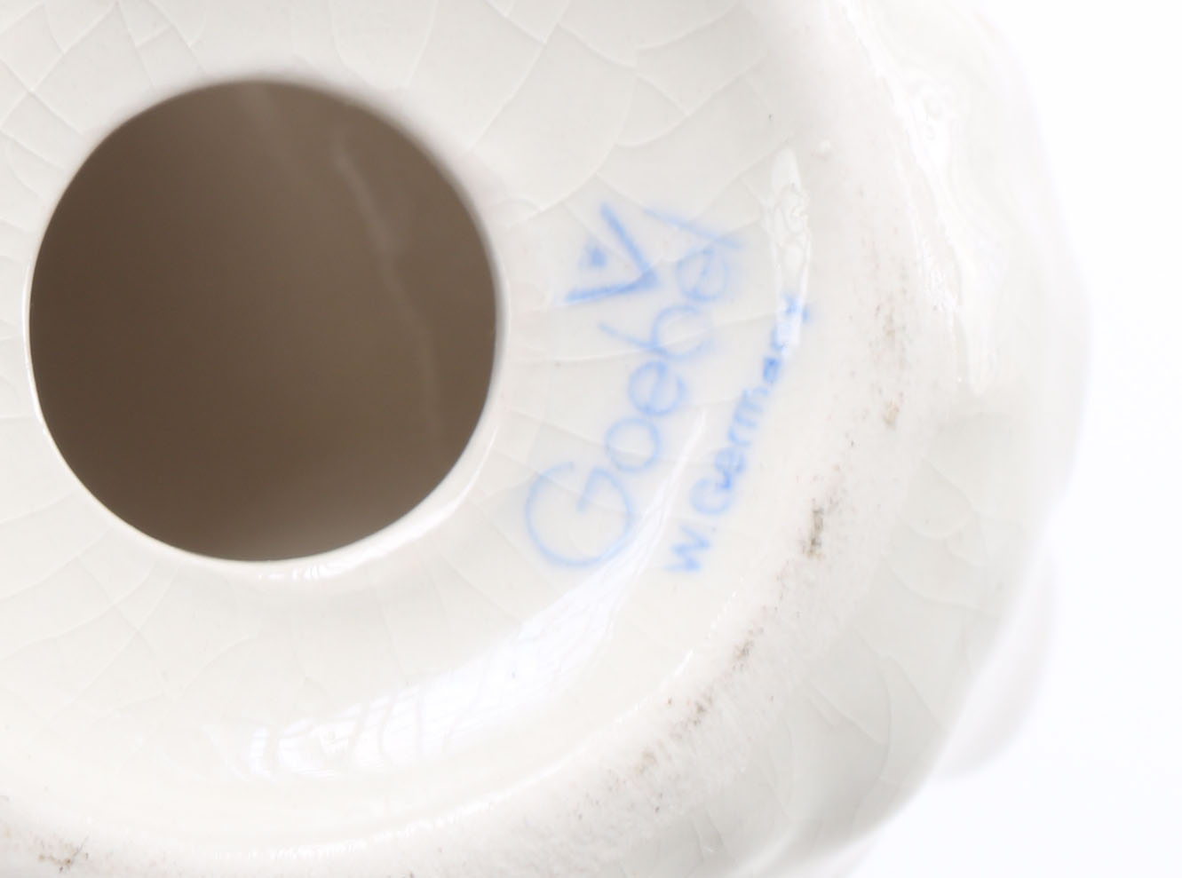 Vintage Goebel White Poodle and Mitzi Cat Figurines