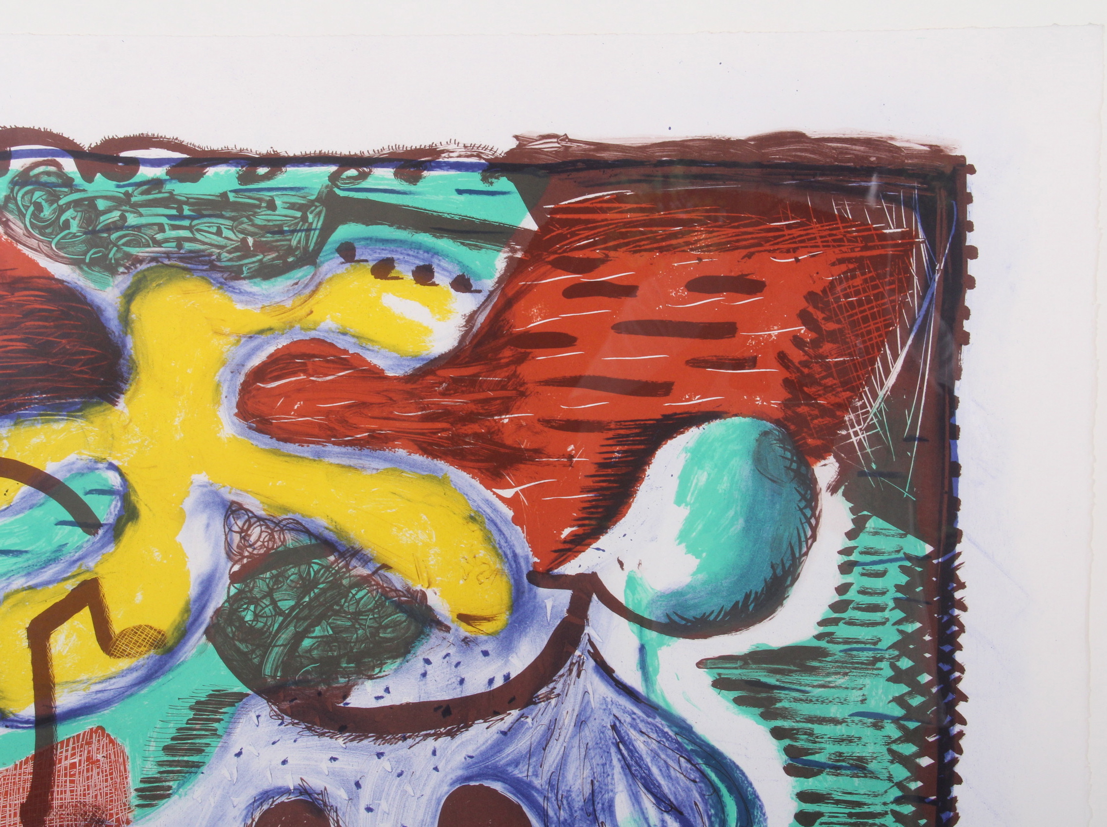 David Hockney "The New and the Old and The New" Signed Limited Edition Lithograph