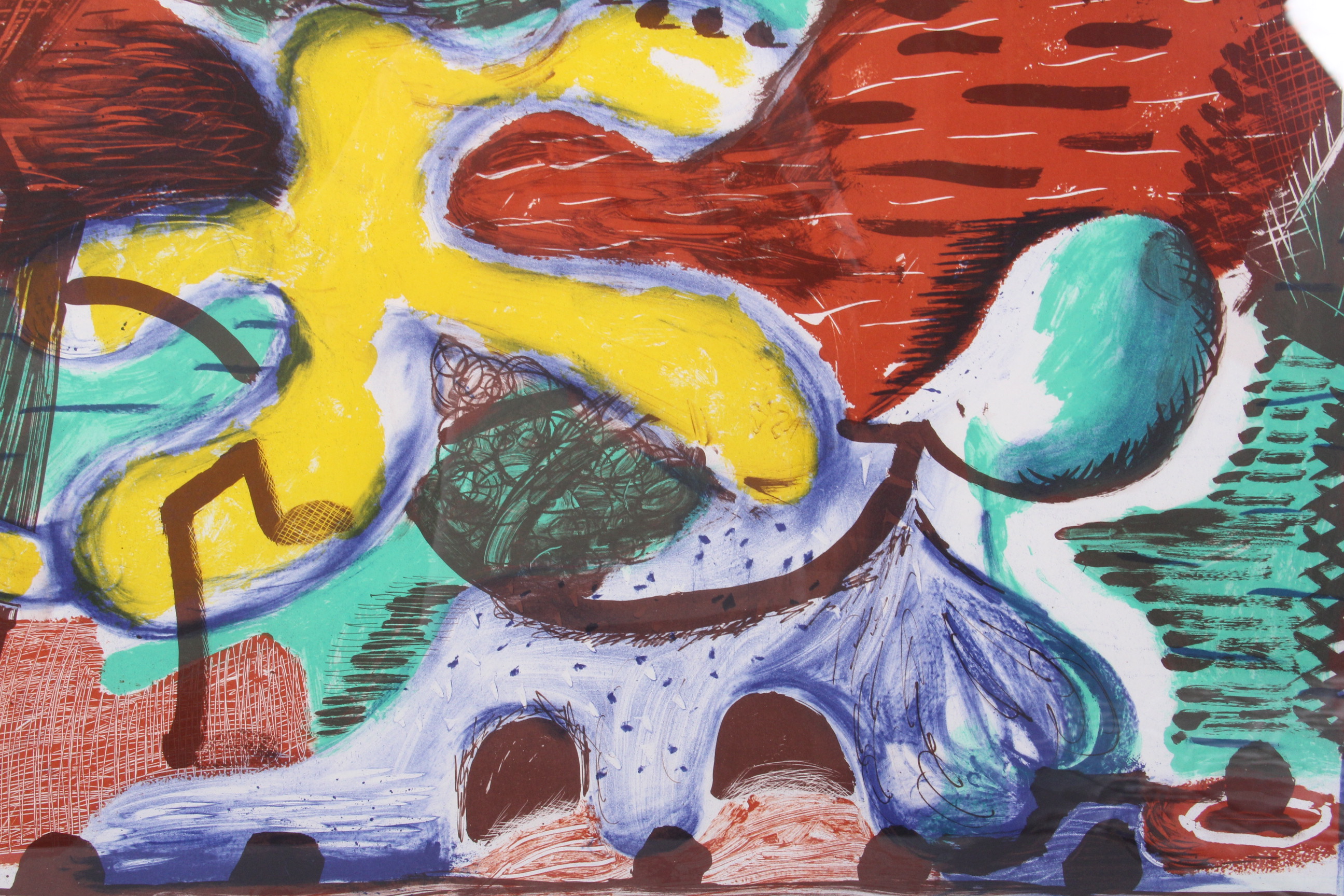 David Hockney "The New and the Old and The New" Signed Limited Edition Lithograph