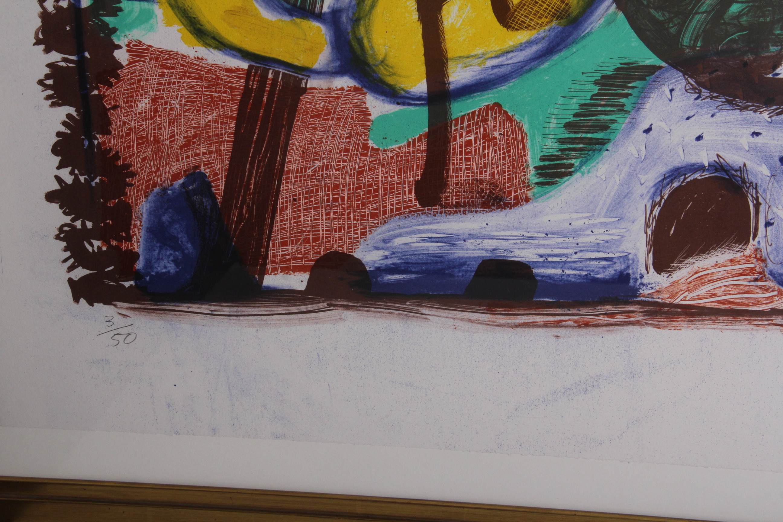 David Hockney "The New and the Old and The New" Signed Limited Edition Lithograph