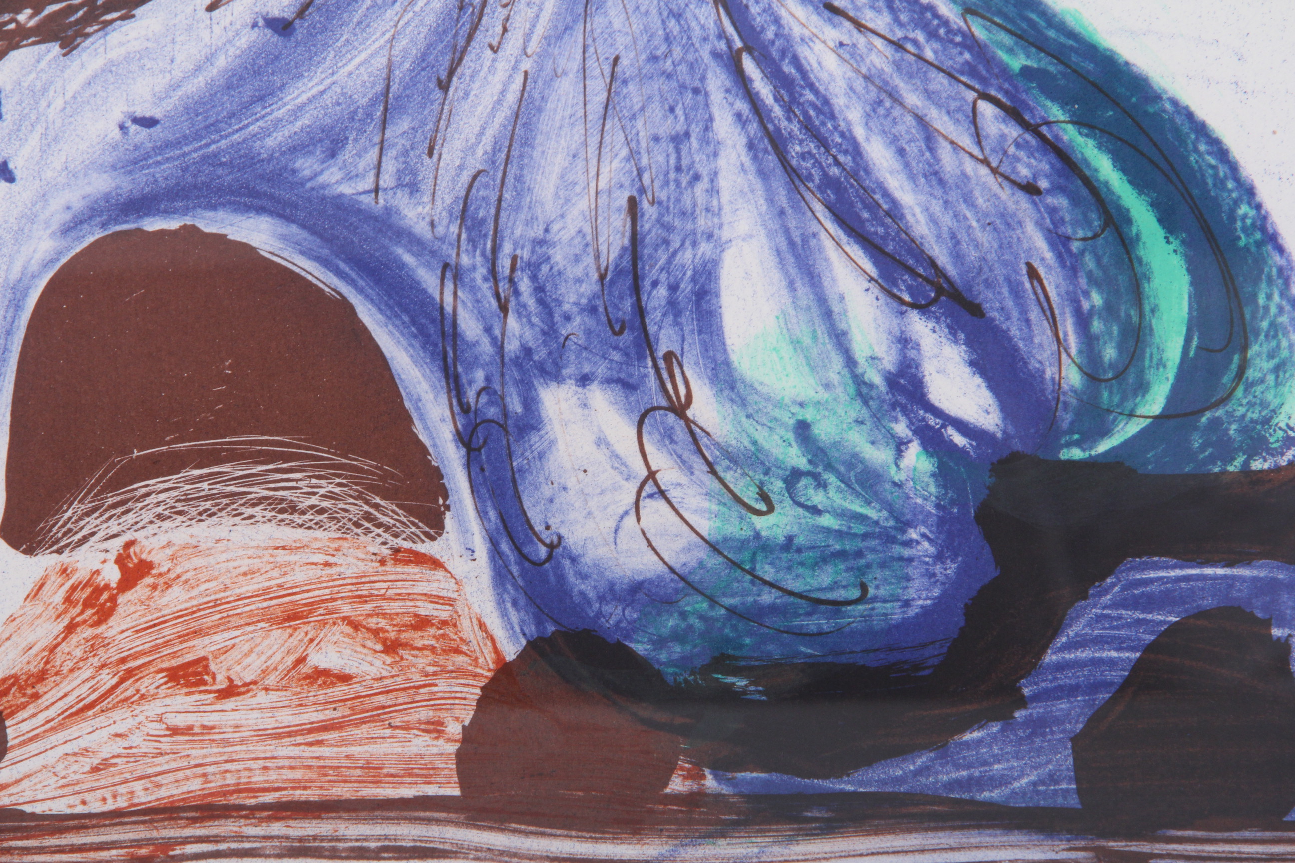 David Hockney "The New and the Old and The New" Signed Limited Edition Lithograph