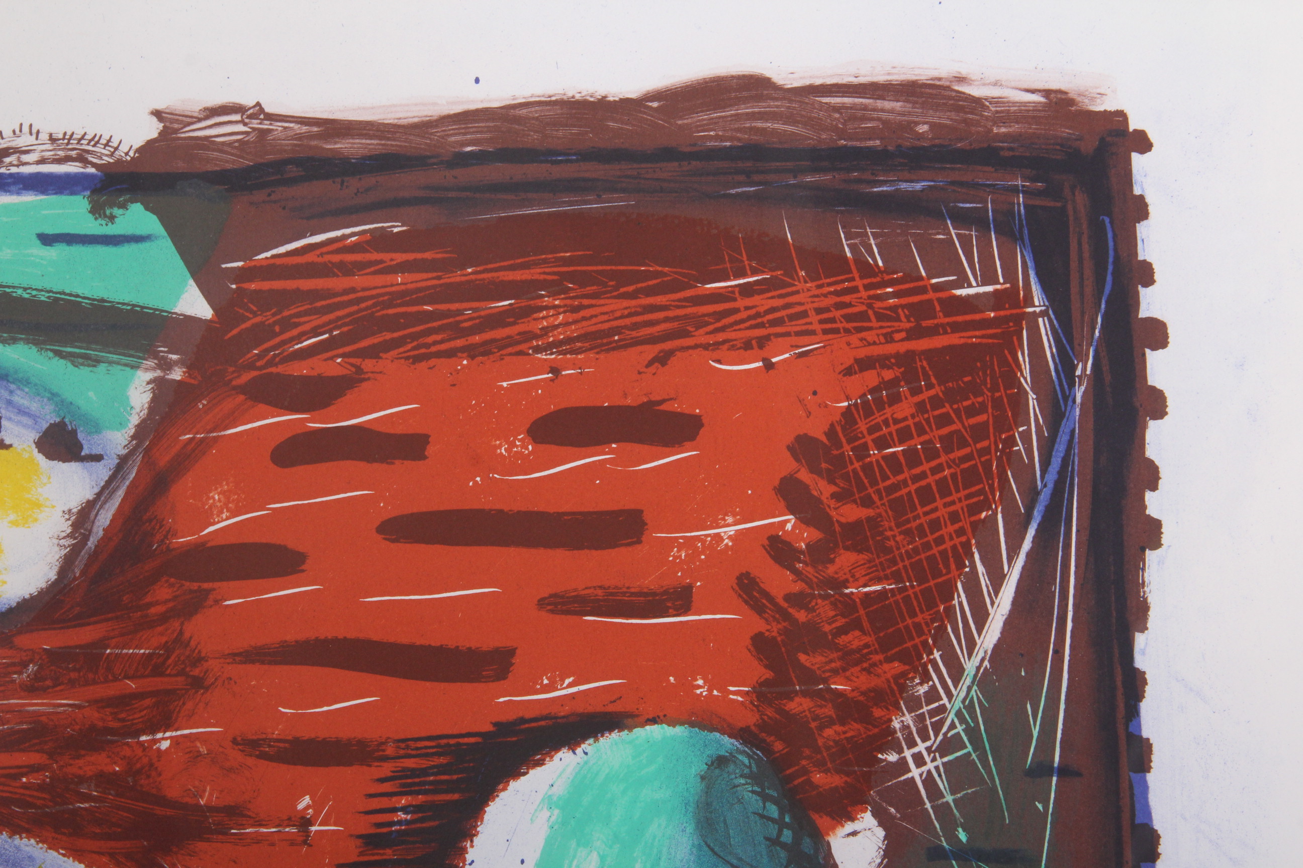 David Hockney "The New and the Old and The New" Signed Limited Edition Lithograph