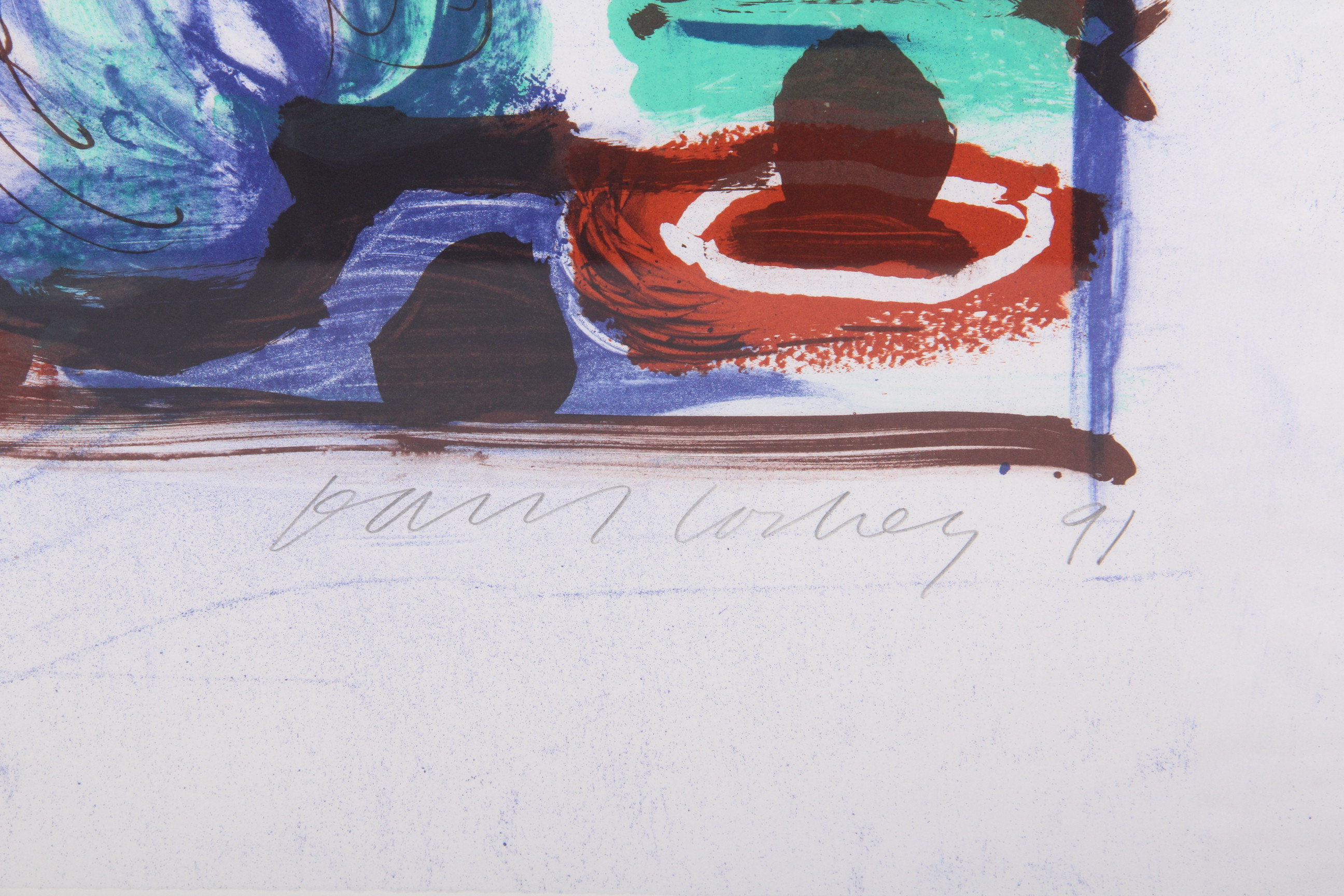 David Hockney "The New and the Old and The New" Signed Limited Edition Lithograph