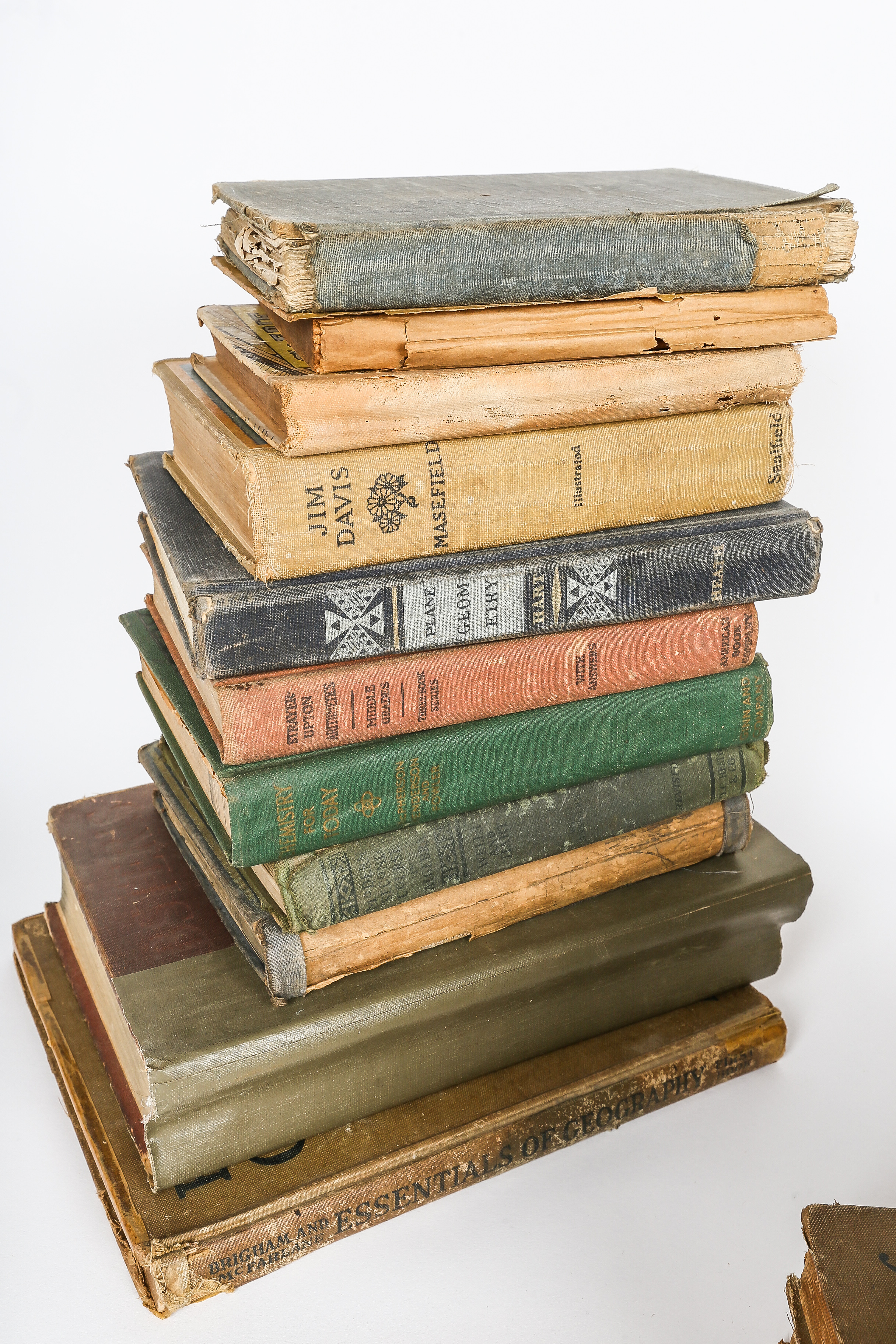 Collection of Vintage School Books