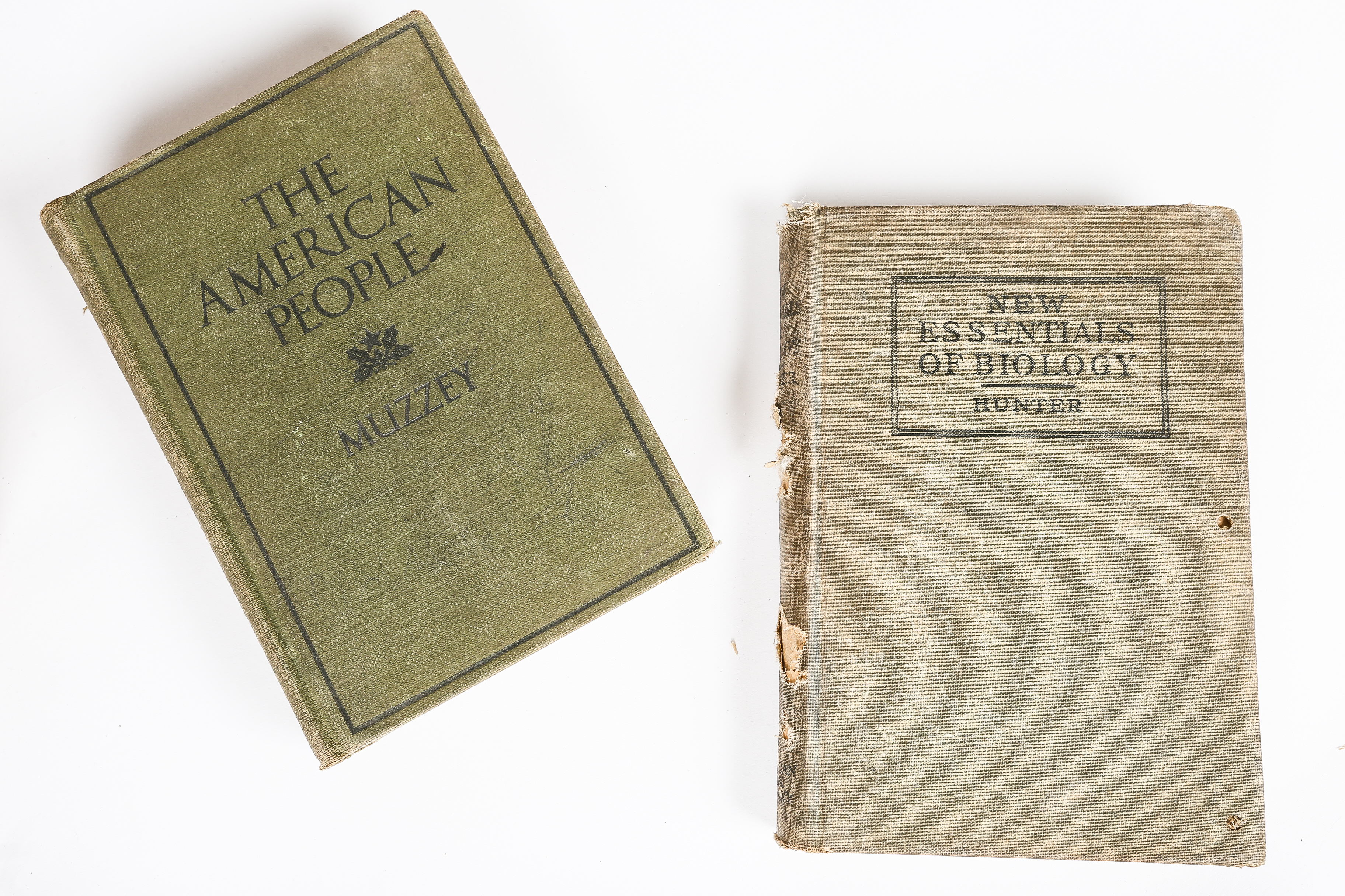 Collection of Vintage School Books