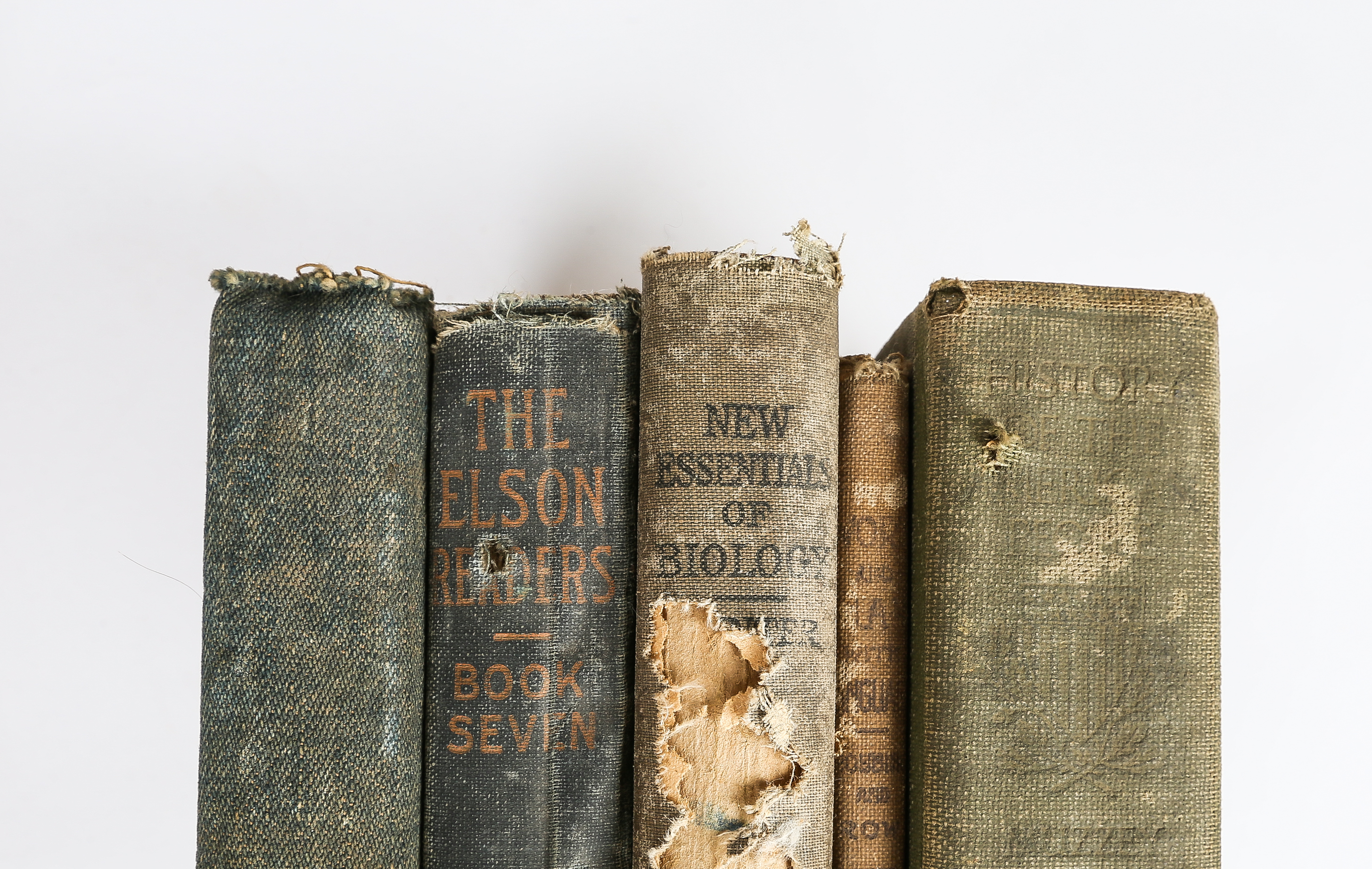 Collection of Vintage School Books