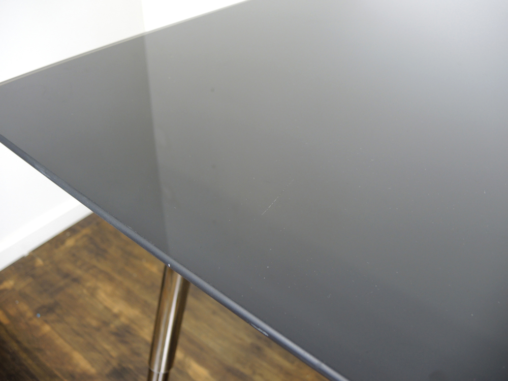 IKEA Galant Adjustable Height Glass Standing Desk Work Table