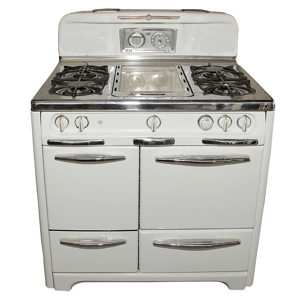 Vintage Wedgewood Gas Oven and Stove Top Range | EBTH