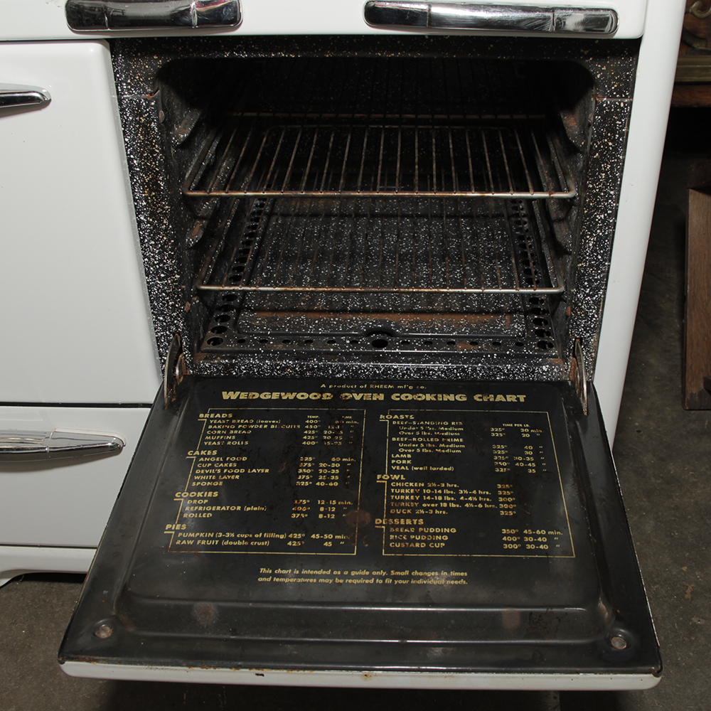 Vintage Wedgewood Gas Oven and Stove Top Range