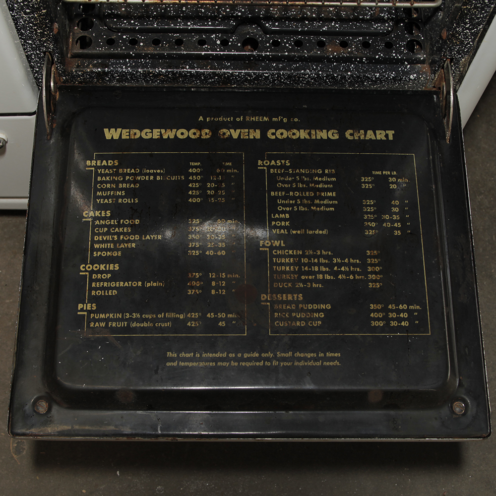 Vintage Wedgewood Gas Oven and Stove Top Range