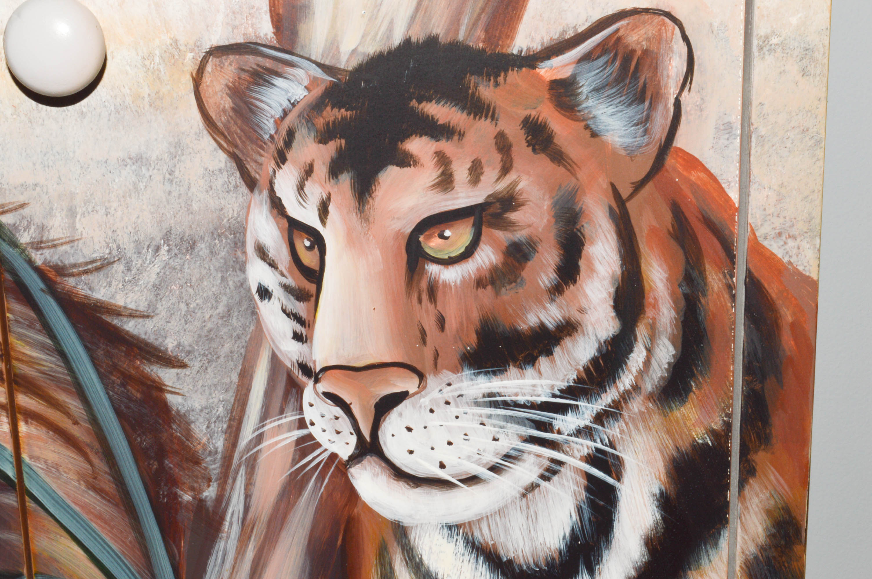 Hand Painted Storage Cabinet