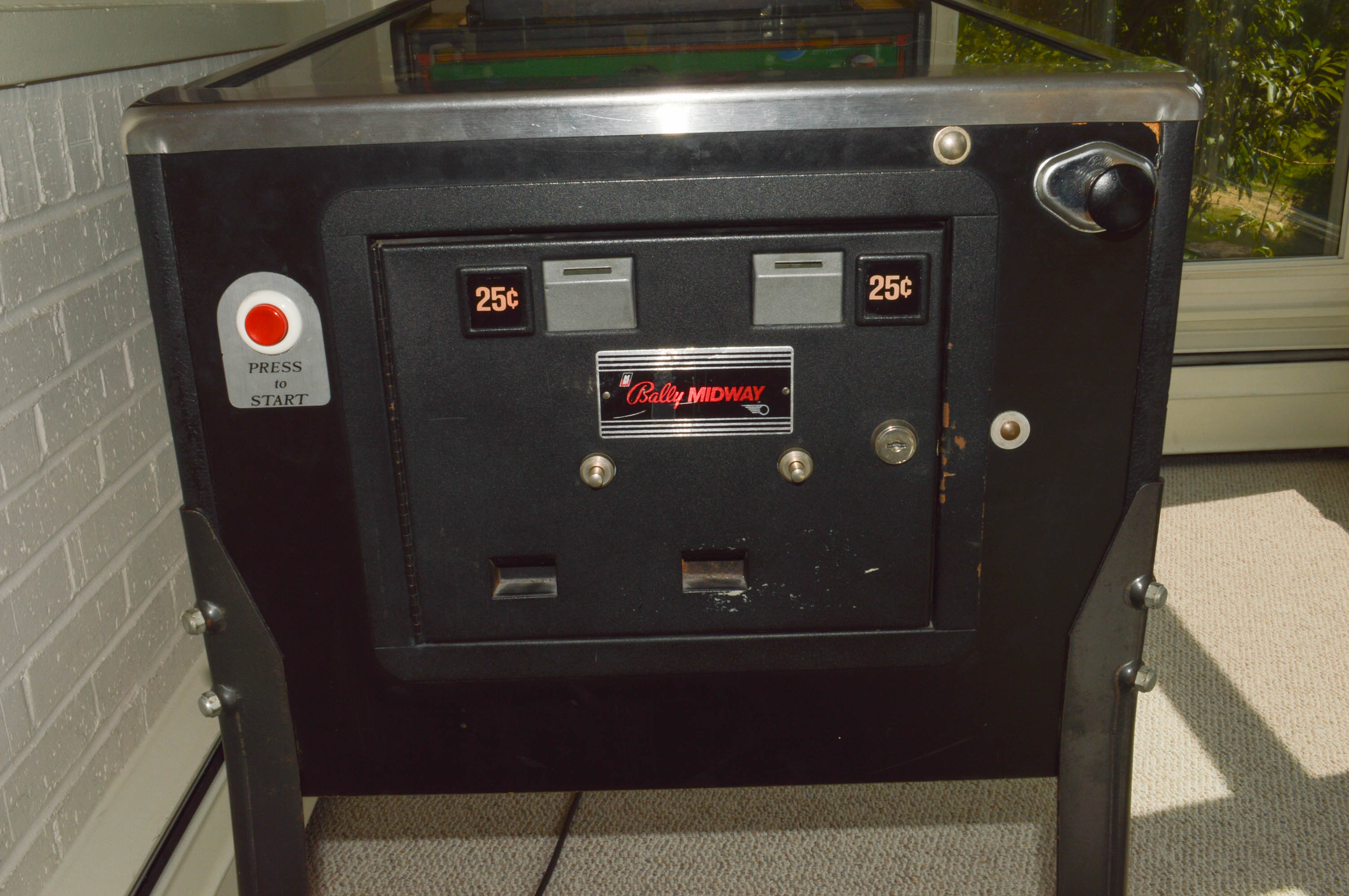 Vintage "Eight Ball Champ" Pinball Machine by Bally