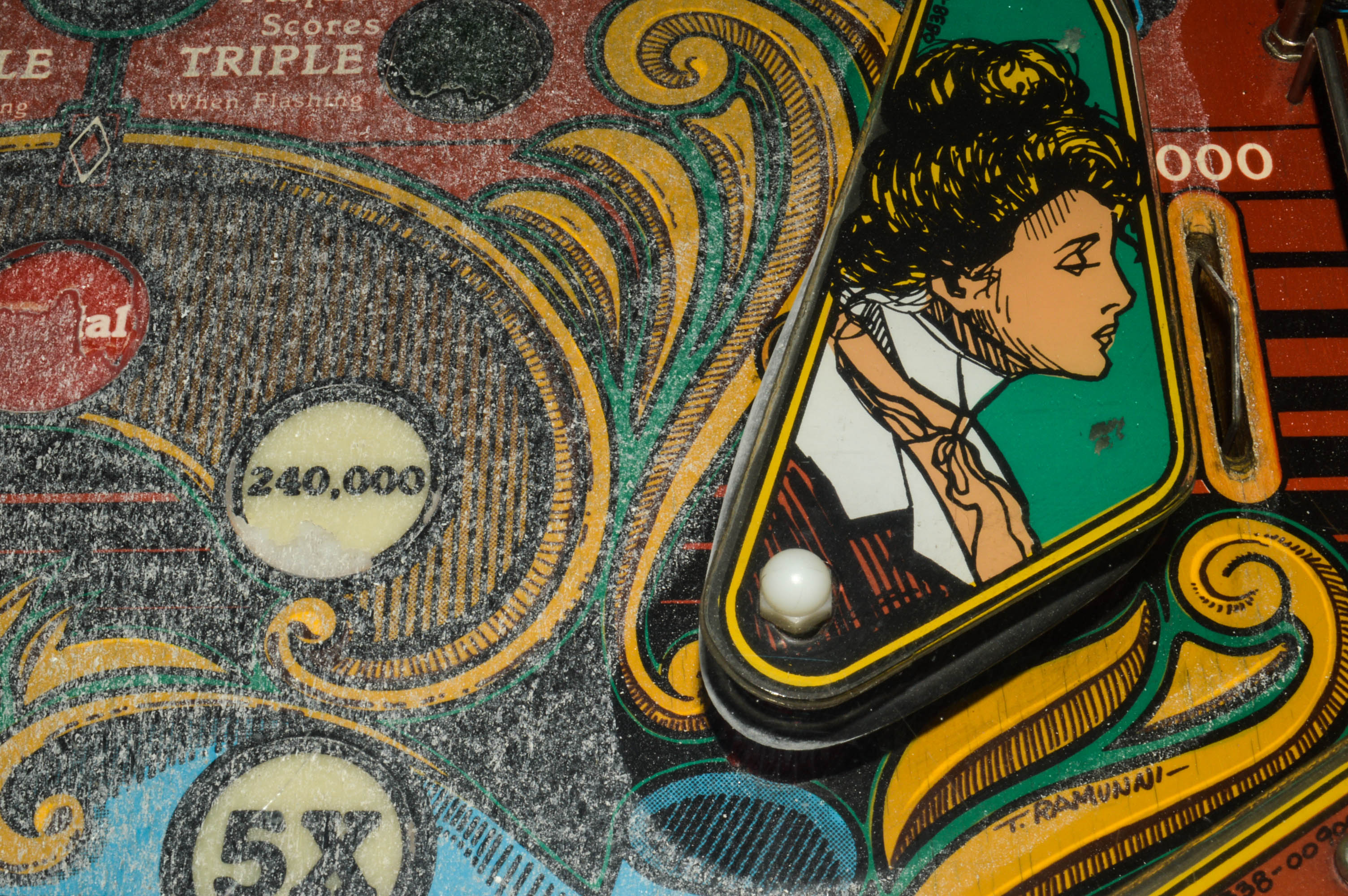 Vintage "Eight Ball Champ" Pinball Machine by Bally