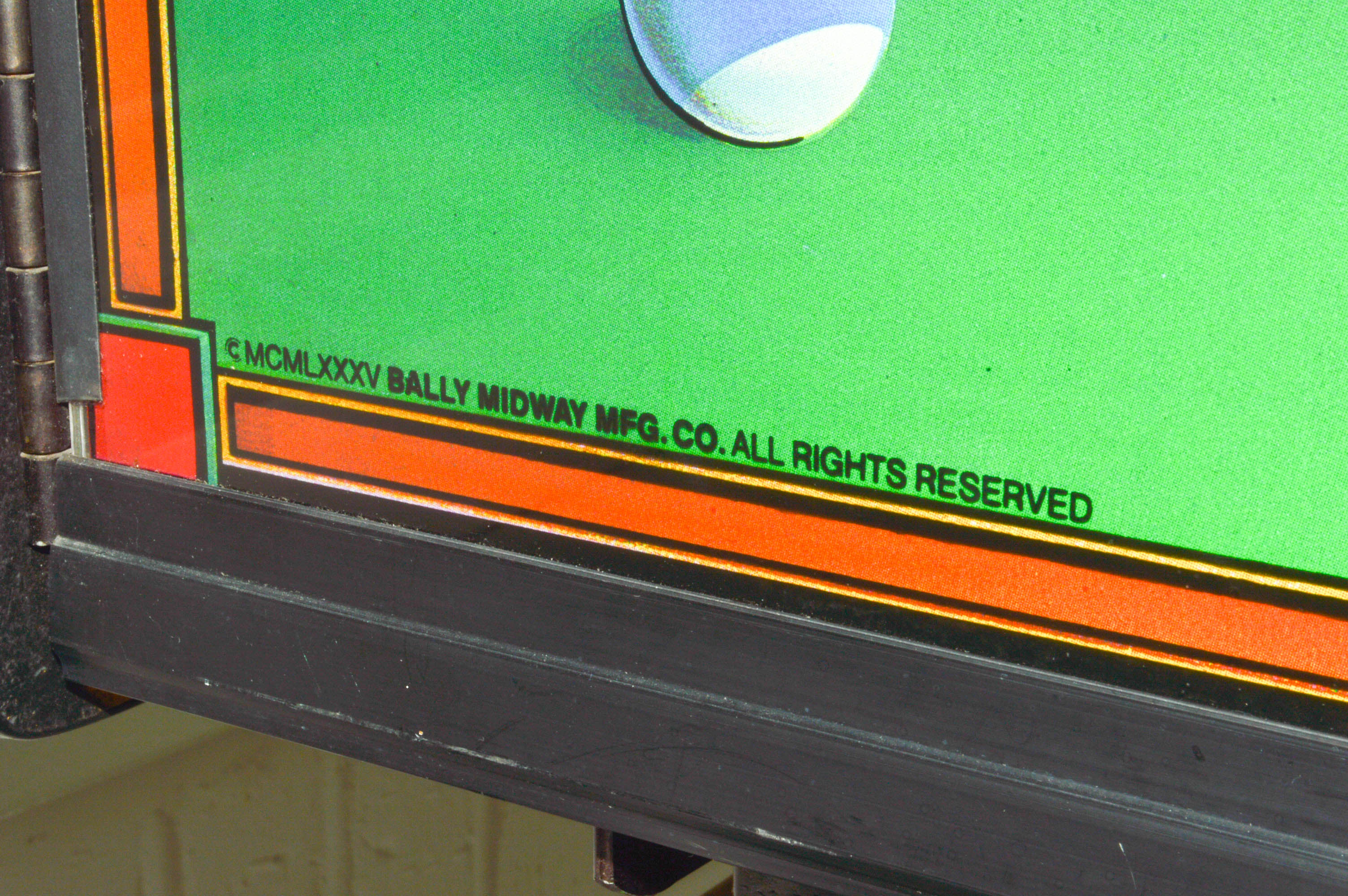 Vintage "Eight Ball Champ" Pinball Machine by Bally