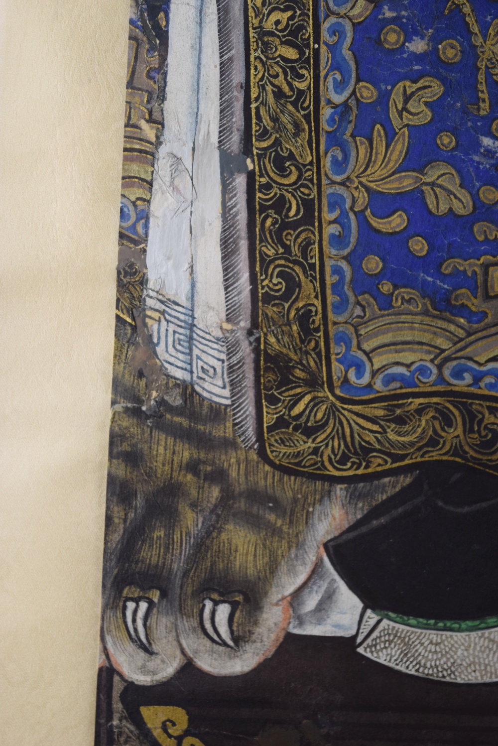 Pair of Qing Dynasty Chinese Ancestor Portraits