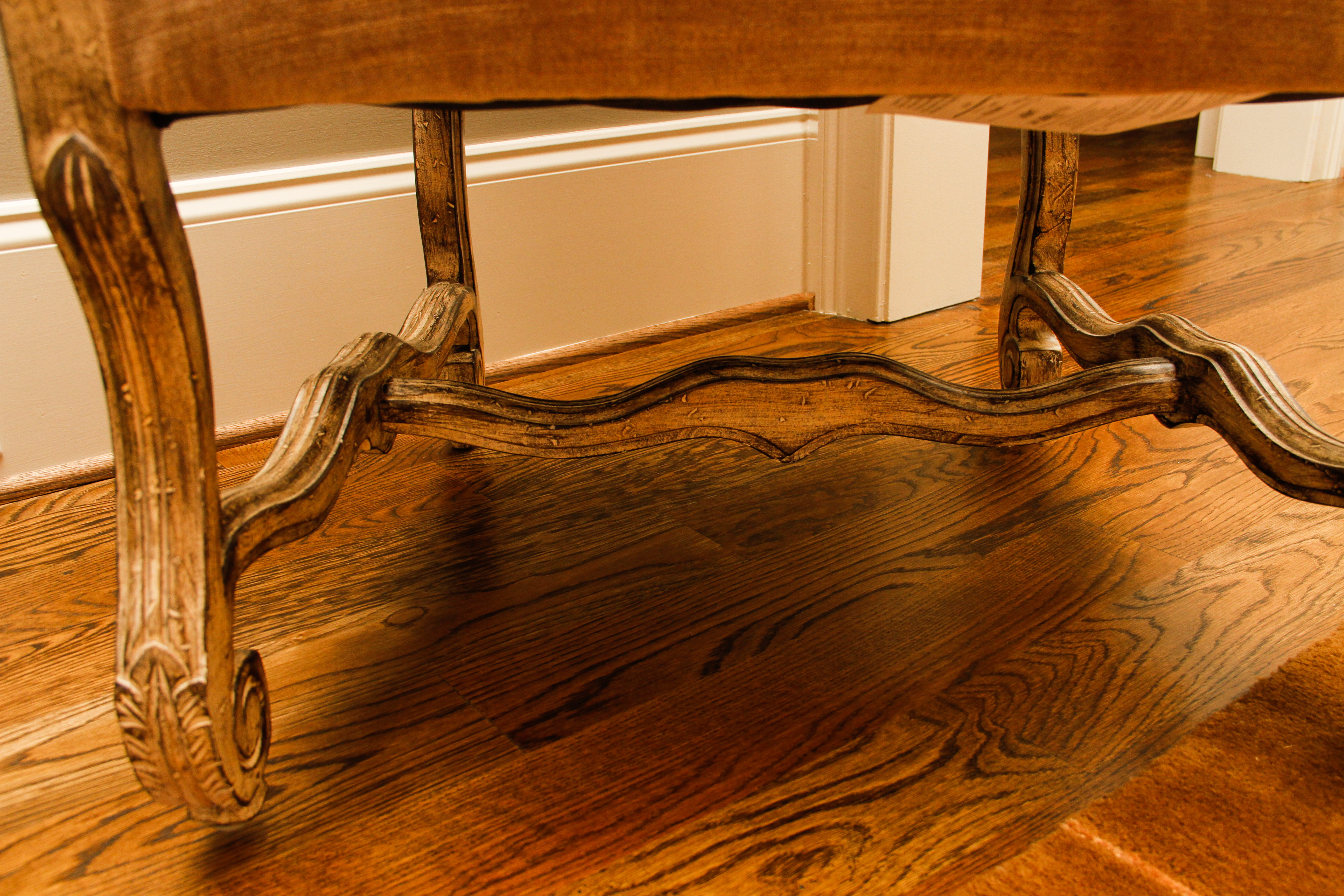 Pair of Contemporary Carved Wooden Chairs