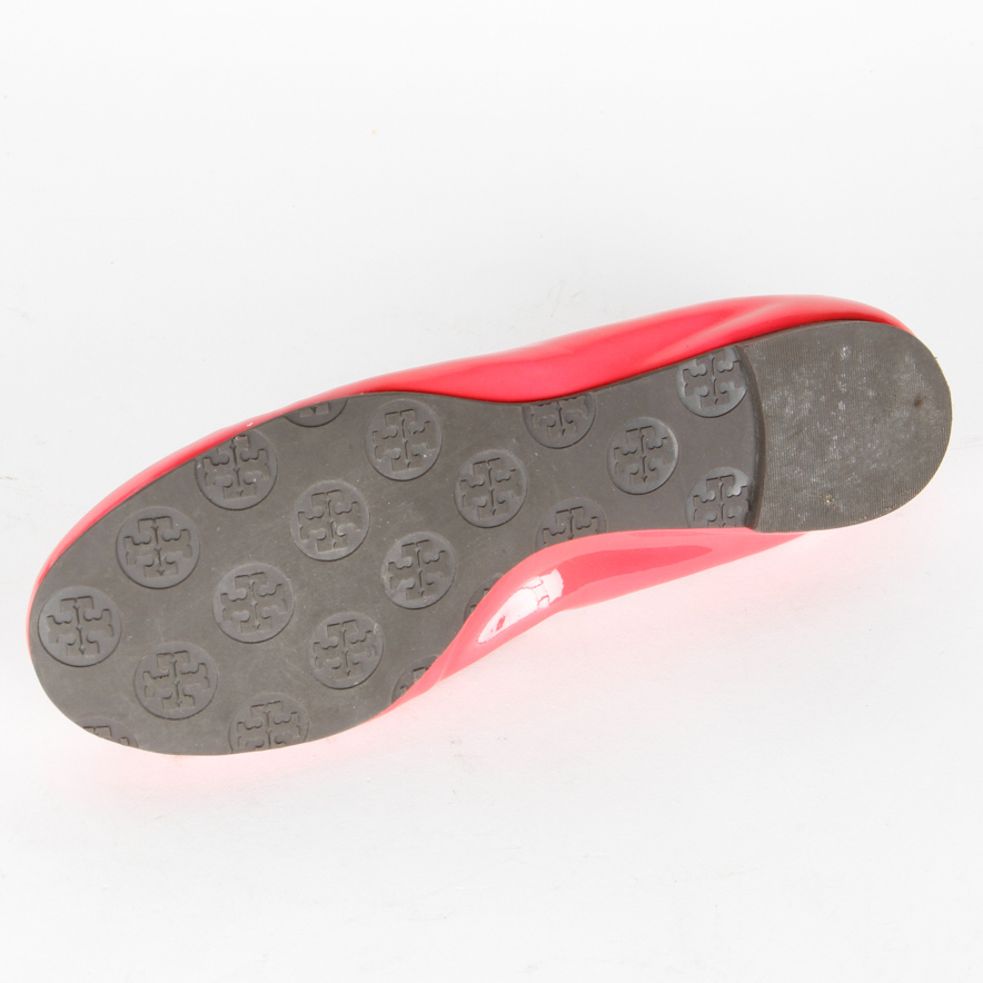 Pink Patent Leather Tory Burch Ballet Flats