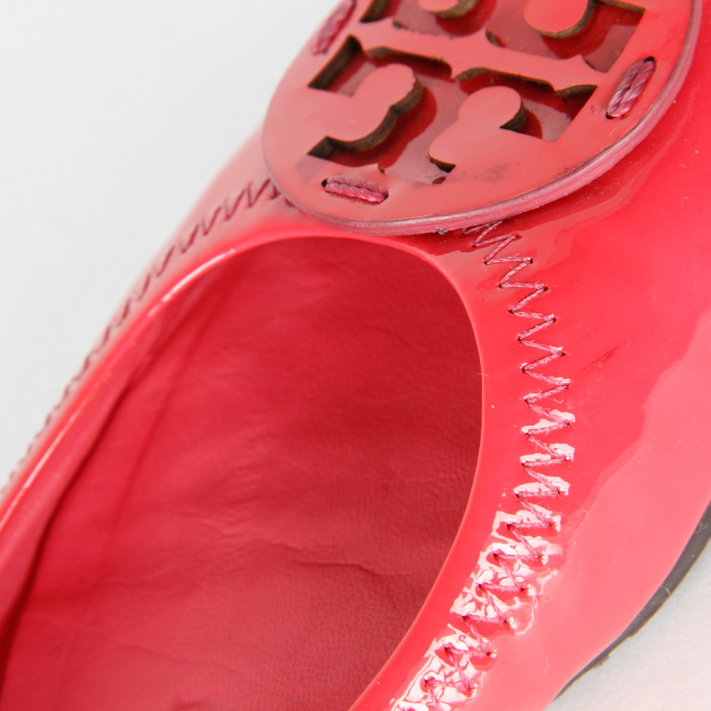 Pink Patent Leather Tory Burch Ballet Flats
