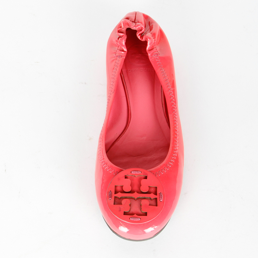 Pink Patent Leather Tory Burch Ballet Flats
