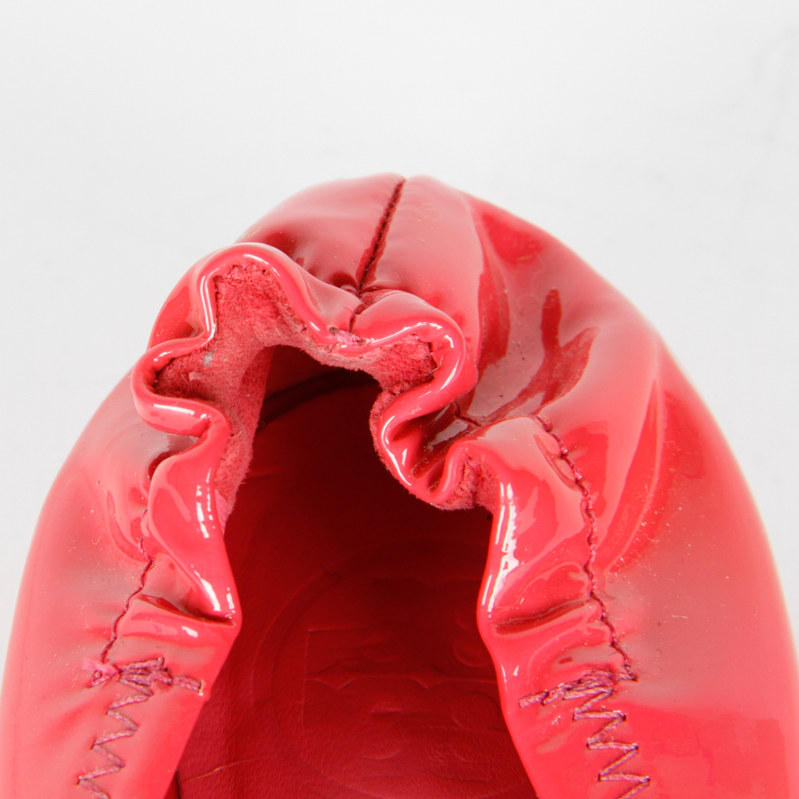 Pink Patent Leather Tory Burch Ballet Flats