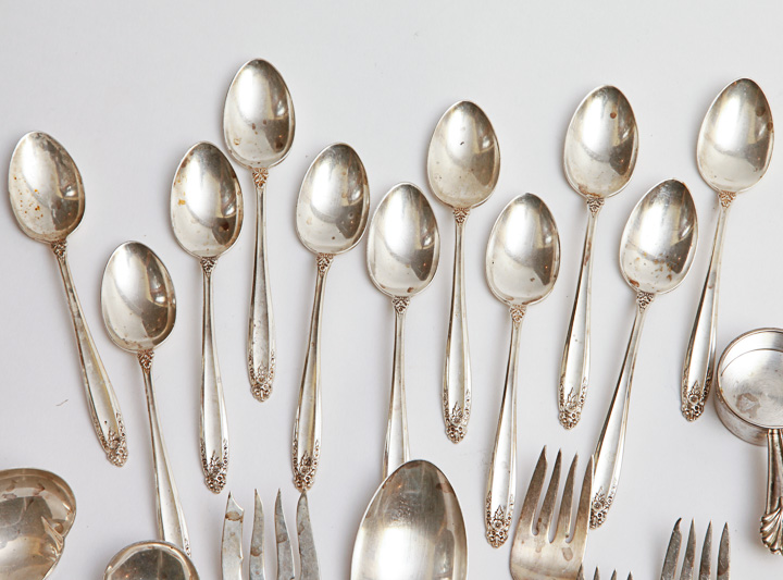 Collection of International Silver Sterling Silver Flatware and More
