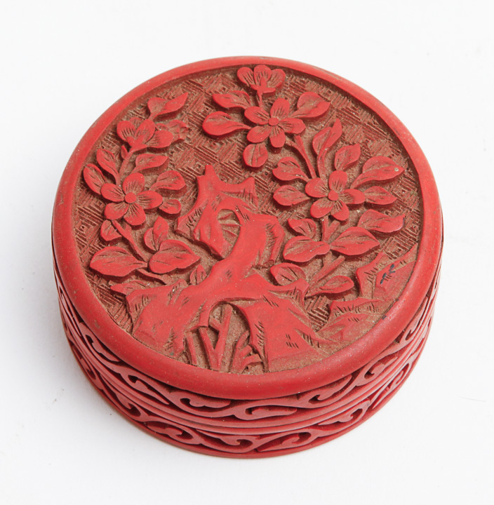Cinnabar Trinket Box