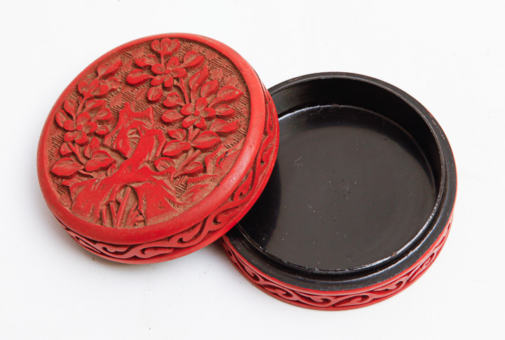 Cinnabar Trinket Box