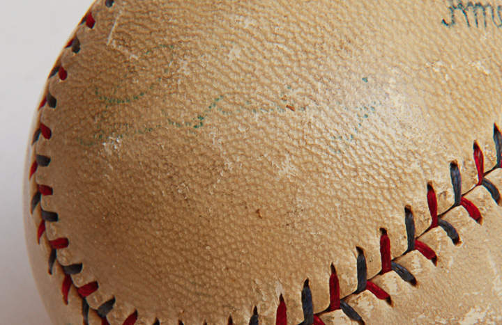 Babe Ruth and Lou Gehrig Autographed Baseball