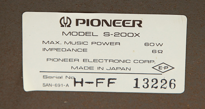 Pioneer Stereo Turntable