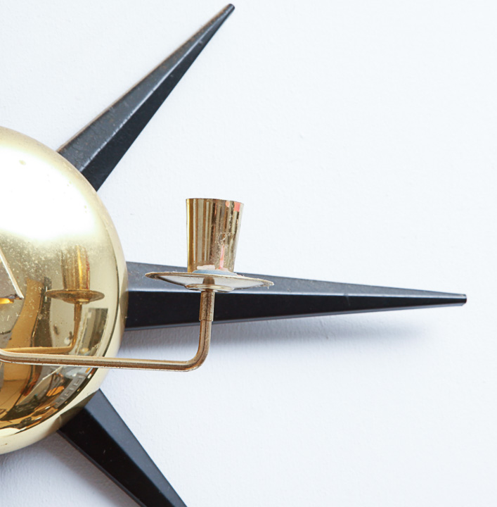 Vintage Starburst Wall Sconce