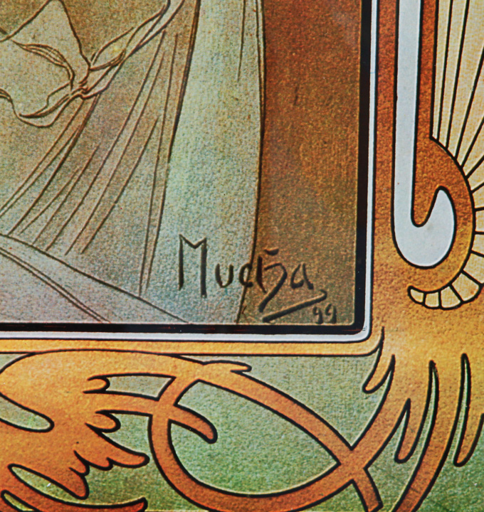 Grouping of Photo Offset Lithographs After the Works of Alphonso Mucha