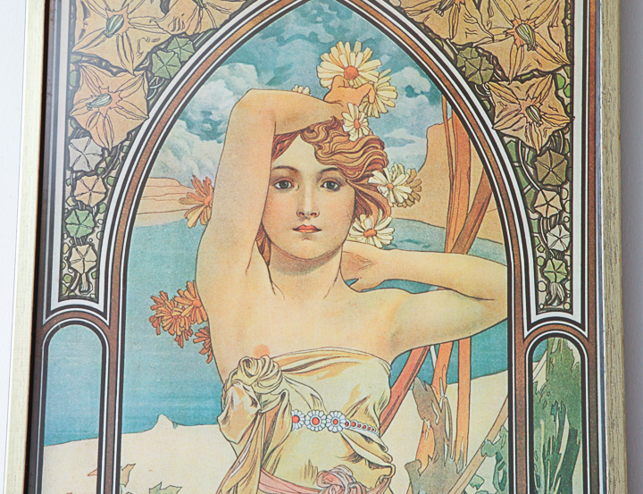 Grouping of Photo Offset Lithographs After the Works of Alphonso Mucha