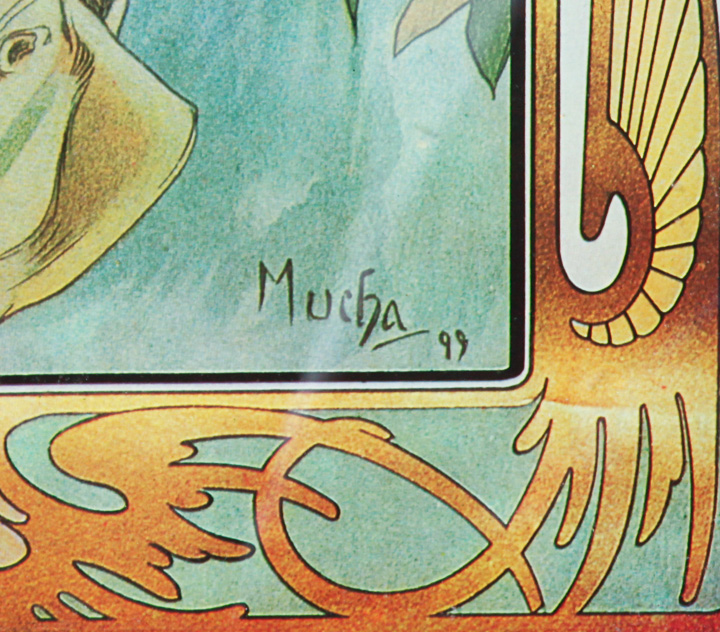 Grouping of Photo Offset Lithographs After the Works of Alphonso Mucha