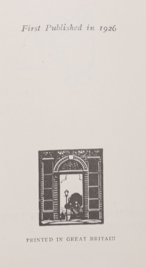 First Edition Copy of "Winnie The Pooh" by A.A. Milne