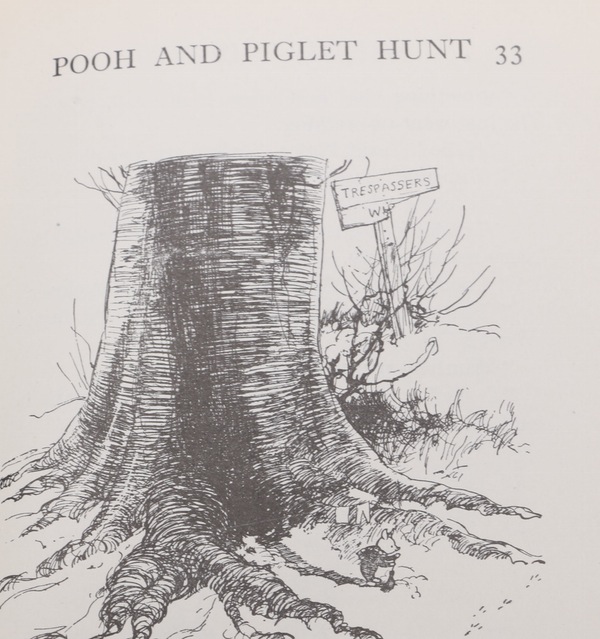 First Edition Copy of "Winnie The Pooh" by A.A. Milne