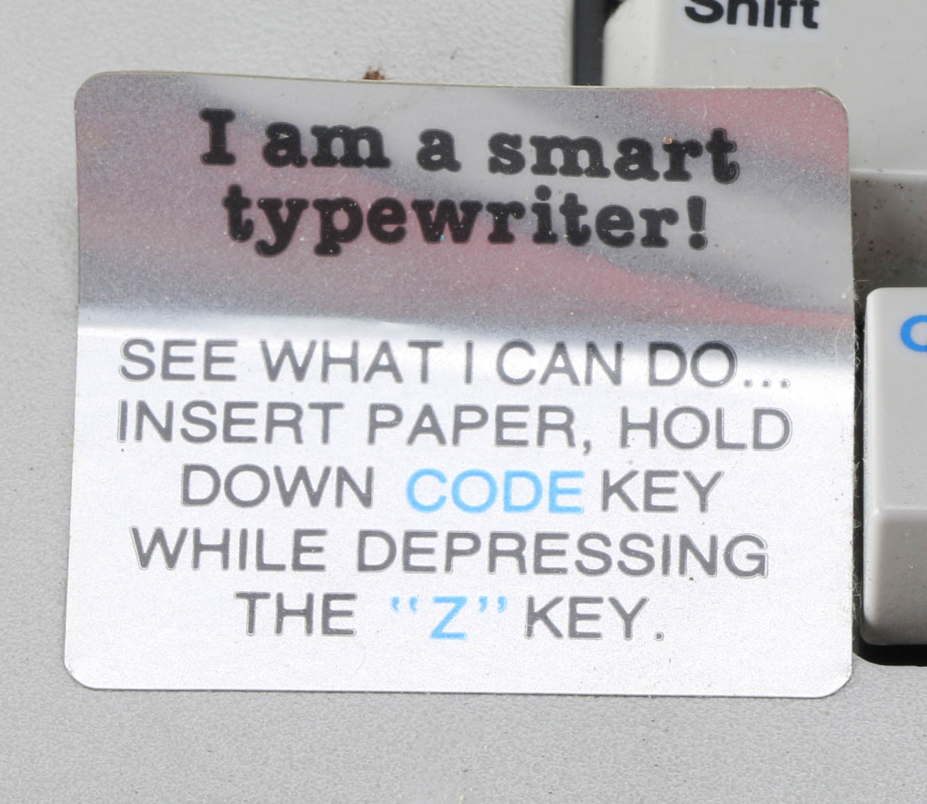 Smith Corona Electric Typewriter