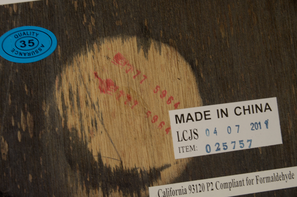 Oak Table with a Carved Pedestal Base